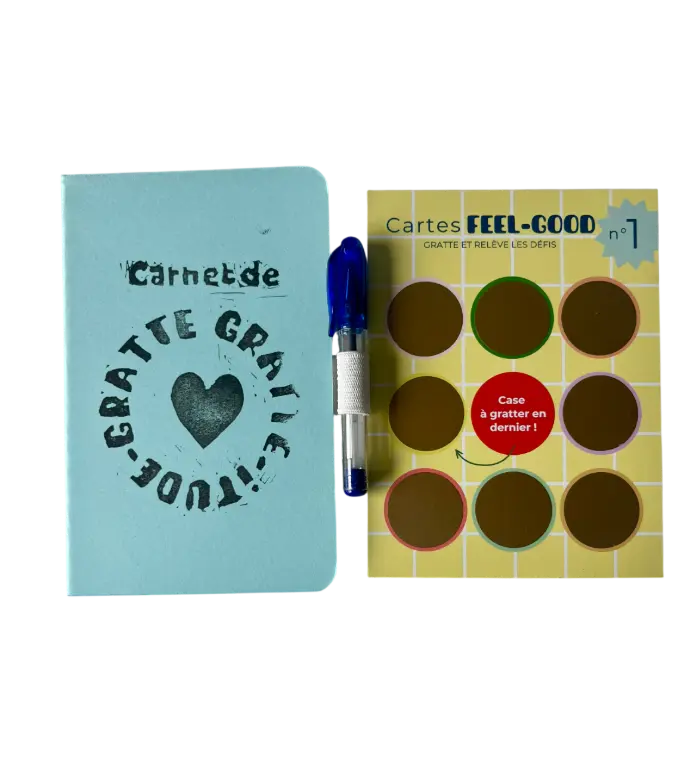 Kit de Gratte Gratte-itude n°1 (bleu)
