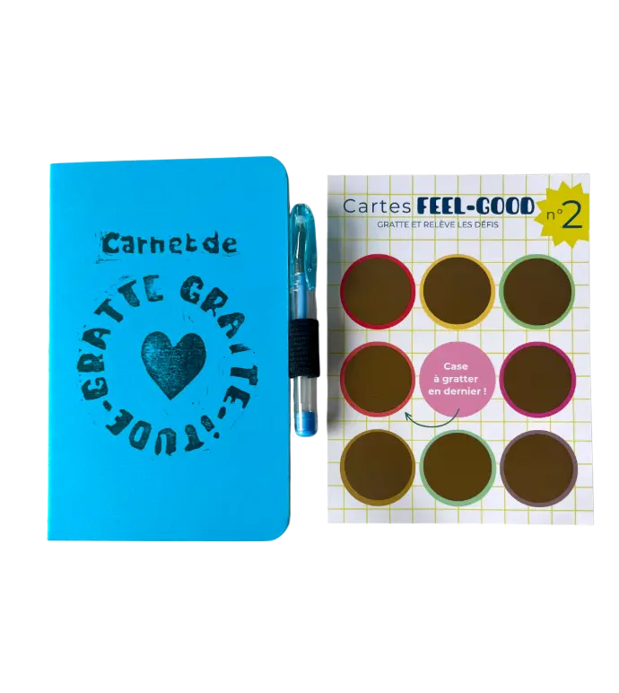 Kit de Gratte Gratte-itude n°2 (bleu)