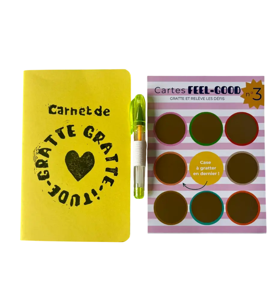 Kit de Gratte Gratte-itude n°3 (jaune)