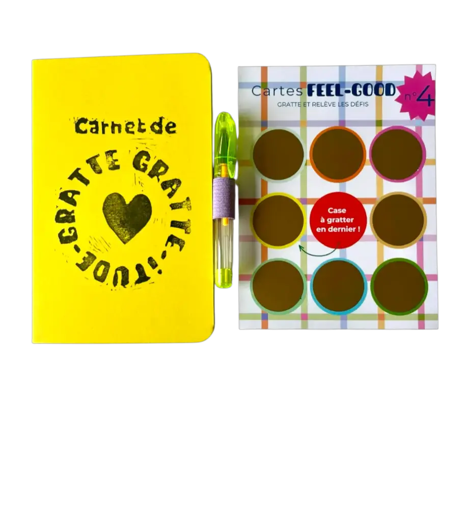 Kit de Gratte Gratte-itude n°4 (jaune)